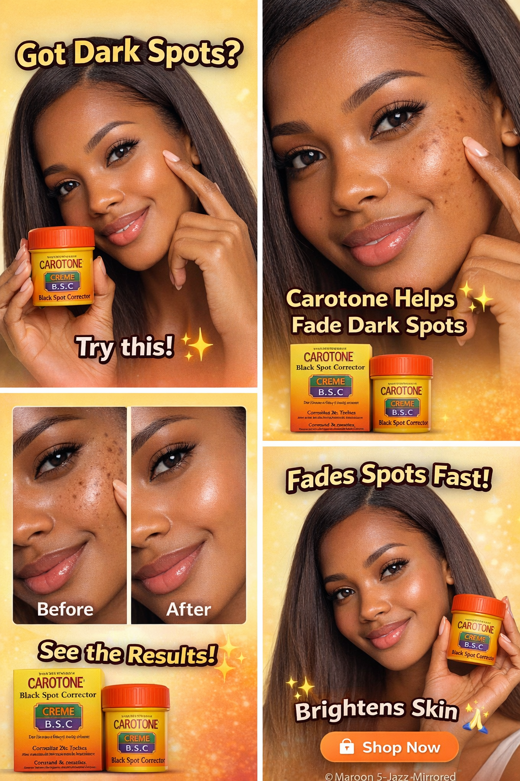 Carotone 30ml Skin Care Cream